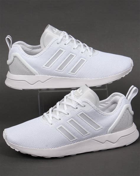 mens cheap white adidas trainers|men's white trainers size 10.